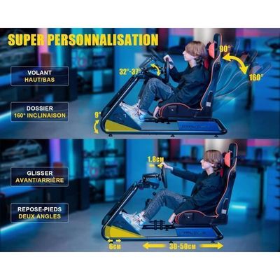Monwssoe Jouet de Volant, Volant en Plastique pour Enfants pour Voiture, Jouet de Conduite interactif avec 11 Touches et Contenu d'apprentissage