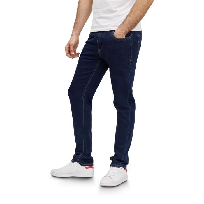 Jean bleu homme slim best sale