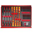 Servante atelier complète 211 outils rouge MW-Tools MWE211R-3