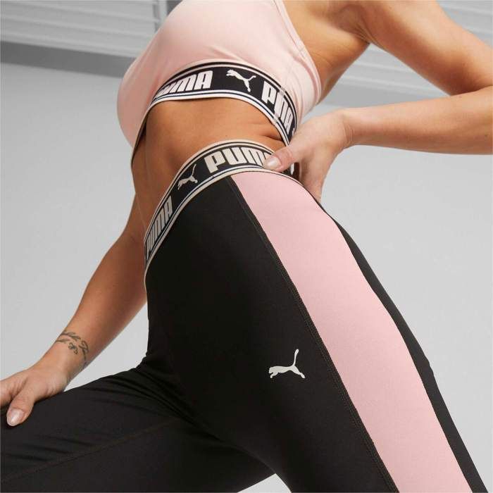 legging puma rose et noir