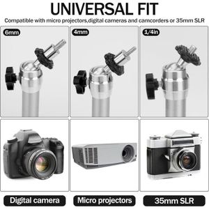 CAHAYA Support de Vidéoprojecteur Mobile Solide: Pliable, Hauteur