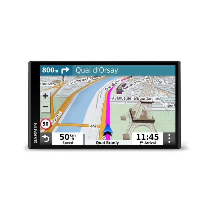 Navigateur GPS pour automobile Garmin Drive 5 MT-S - GARMIN - Europe -  Grand écran tactile 5 pouces - Cdiscount Auto