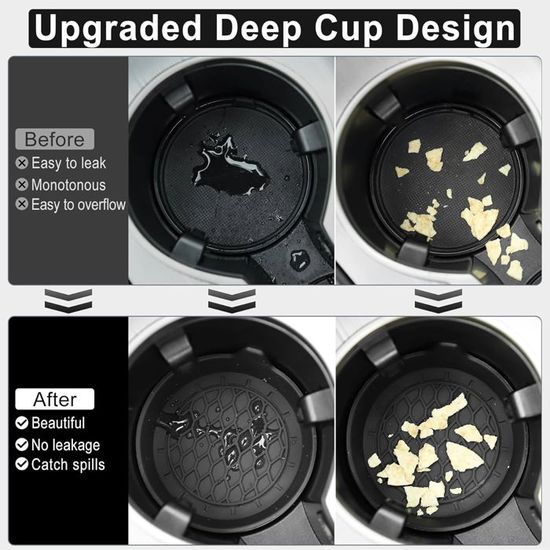 Summits And Ridges Lot De 2 Dessous De Verre Universels Antidérapants