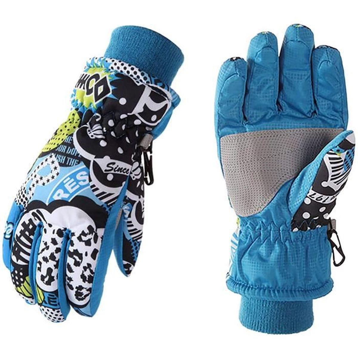 7 6 En polaire chaude et imperméable 4 Pour enfants de 3 5 Gants de ski imperméables pour enfants 8 ans Pour le ski