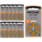 Piles Auditives Rayovac taille 13 | Lot de 10 plaquettes soit 60 piles