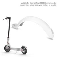 Drfeify Ensemble d'accessoires de garde-boue avant pour Xiaomi Mijia M365 scooter électrique (Blanc) -OLL