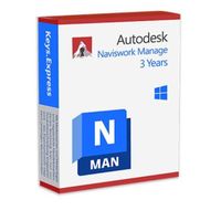 Autodesk Autodesk Naviswork Manage 2024 3 Year (3 AN) Windows Software License Key (Clé)