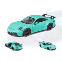 Miniatures montées - Porsche 911 GT3 Vert menthe 2021 1/24 Burago