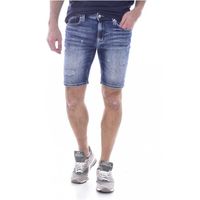 Bermuda jean issu de matières recyclées  -  Guess jeans - Homme