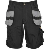 Short Stanley noir multi-poches grises 50 Noir et Gris 50 Noir et Gris