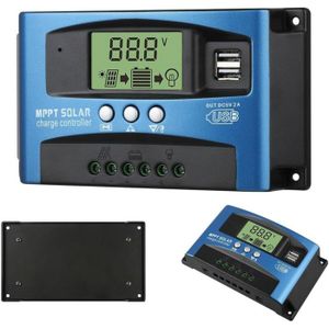 Contrôleur Solaire MPPT 12/24V Avec WiFi Bluetooth - Pour Panneau Et Batterie - Modèle SODIAL