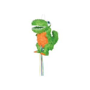 Piñata Pinata à tirer dinosaure t-rex Vert Clair