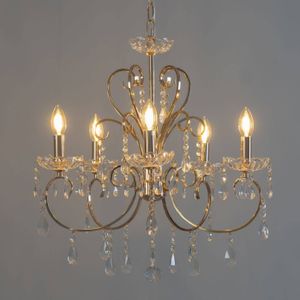 Lustre De Luxe En Cristal Chrome Avec Abat-Jours 24 Lumières MS-319
