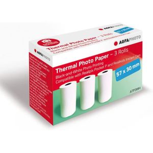 PAPIER THERMIQUE ATP3WH – Pack 3 Rouleaux de Papier Thermique Blanc
