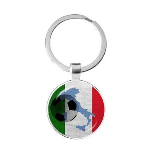 Porte-clés de poche avec anneau porte-clés, drapeau national italien en  métal, accessoire pour homme et femme, idée cadeau (Cor) : : Mode
