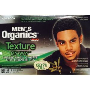 APRÈS-SHAMPOING Après-shampooings Africa's Best Kit revitalisant texturant biologique Organics Texture My Way - Pour homme 222317
