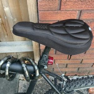 Vélo Siège De Selle Big Bum silicone souple MTB Bike Coussin avec suspension boule 