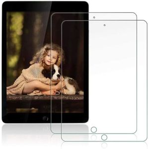 NEW'C Lot de 2, Protection Écran en Verre Trempé pour iPad 9(2021)/iPad  8(2020)/iPad 7(2019)[10,2 Pouces, 9ème/8ème/7ème Génération], Film  Protection écran - Outil d'alignement Offert : : Informatique