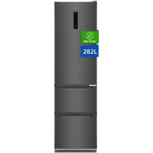 RÉFRIGÉRATEUR CLASSIQUE CHIQ Réfrigérateur autoportant sans givre 282L,CID
