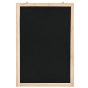 Tableau mémo hebdomadaire noir avec clips en cuivre S-KG0247