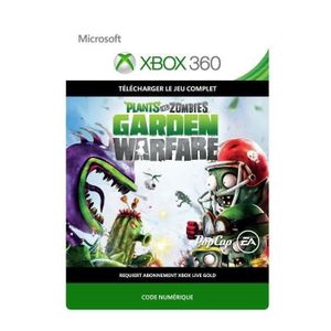 JEU XBOX 360 À TÉLÉCHARGER Plants vs Zombies - Garden Warfare Jeu Xbox 360 à télécharger