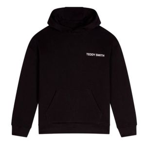 SWEATSHIRT Sweat à capuche Noir Garçon Teddy Smith S-Required