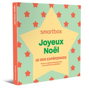 COFFRET SÉJOUR SMARTBOX - Coffret Cadeau - JOYEUX NOËL - 15000 ex