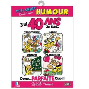 Cadeau Humoristique 40ans Cdiscount Cadeau Humoristique 40ans Cdiscount