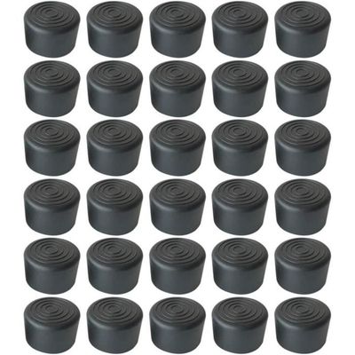 40 Embouts De Protection Sol Pour Chaises – Blanc, Caoutchouc 19mm – Onestopdiy