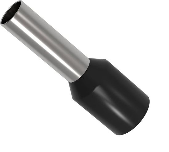 Embout De Câblage Isolé Gris 2,5mm² - Longueur 12mm -selon NCF 63-023