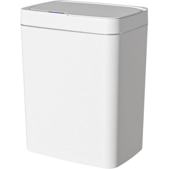 Poubelle Automatique Sans Contact 18L - Ouverture Infrarouge, étanche, Rechargeable USB, Pour Salle De Bain Et Cuisine - 9