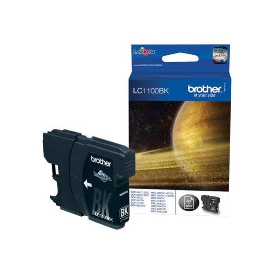 Lot De 4 Cartouches D'encre Compatibles Brother LC1100 - Cyan, Jaune, Magenta, Noir - Neuf