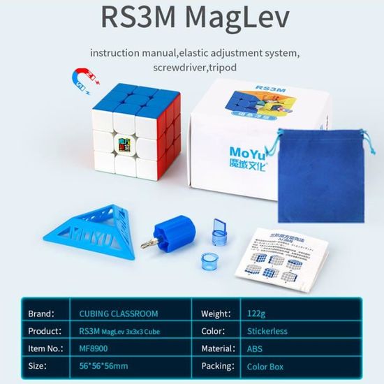Super RS3M magnétique - Cube Magique Magnétique, Puzzle, Vitesse  Professionnelle - Cdiscount Jeux - Jouets
