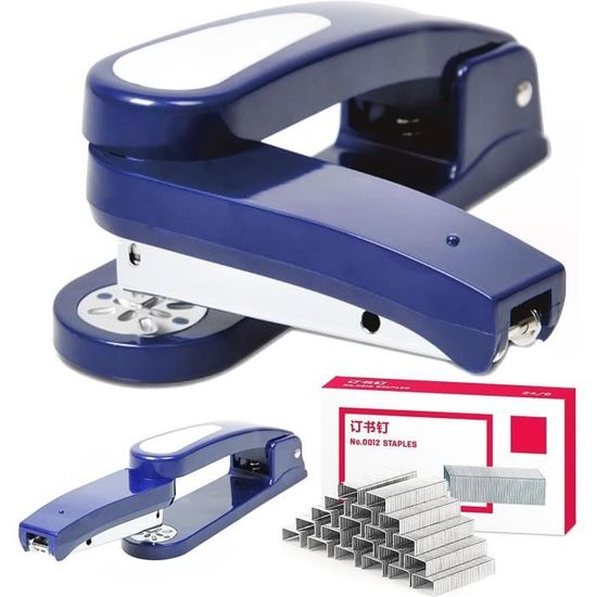 Agrafeuse De Bureau Portable, Capacité De 20 Feuilles, Double