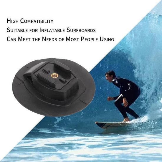 Support de caméra pour planche de surf gonflable - DRFEIFY - TA188 - PVC  durable - Blanc