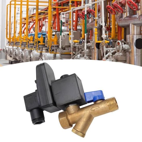 Vanne De Vidange En Laiton – Robinet De Purge Pour Compresseur, Fiable Et Durable, Couleur Or