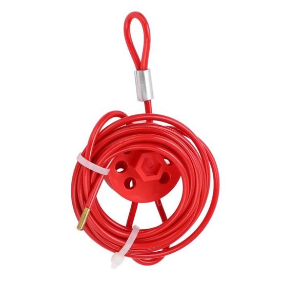 ABUS Primo 5510K - Verrouillage Câble Spirale 180 cm - Noir ABUS