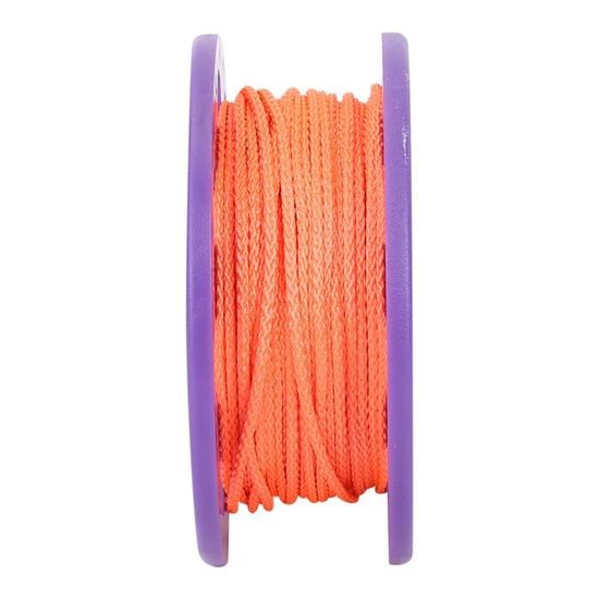 Agatige Bobine De Plongée Doigt 30 M – Ligne Orange Haute Visibilité, Clip Double Mousqueton Inox, Accessoire Plongée Apnée & Sous-Marine