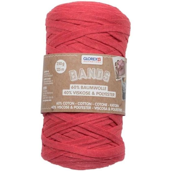GLOREX 5 1008 07 - Coton Macramé - 250 G - 2 Mm - Longueur 225 M