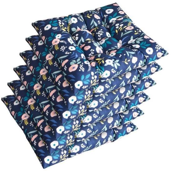 Coussins De Siège Carrés,Galette De Chaise En Tech Fabric, Coussins De