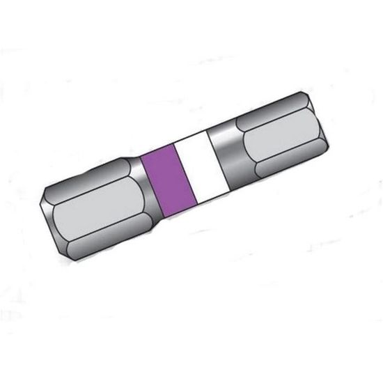 25 Punte Avvitatura Esagonali Kraftwerk 3-1/4mm - Duo-Code, Per Uso Professionale - Foto 3