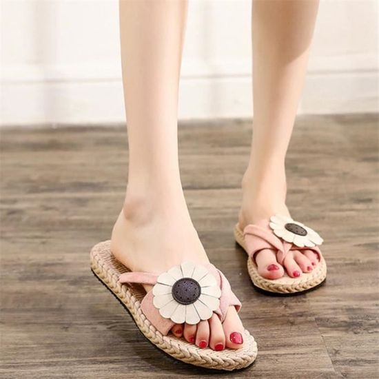 2 Paires De Sandales/tongues Filles Taille 10 - Marques FSNY / Faded Glory, Occasion