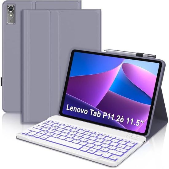 Lenovo Tab P11 Étui De Protection Pour Clavier Lenovo Tab P11 Tb-J606