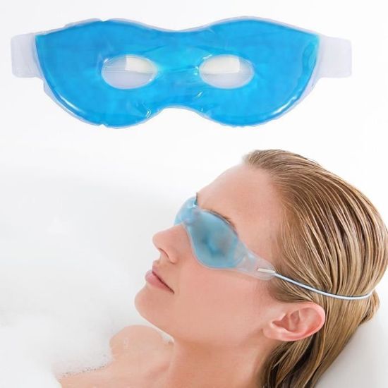 Refroidissement Ice Eye Mask Fatigue Relief Supprimer les cernes Masque  pour les yeux froid Masque de sommeil Refroidissement des yeux Soins des  yeux Gel relaxant Eye Pad Tslm1(figure 2 est le produit)