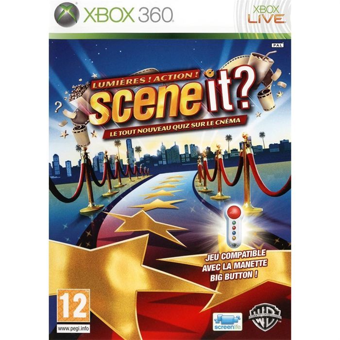 SCENE IT ? LUMIERES ! ACTION ! / JEU CONSOLE XBOX3