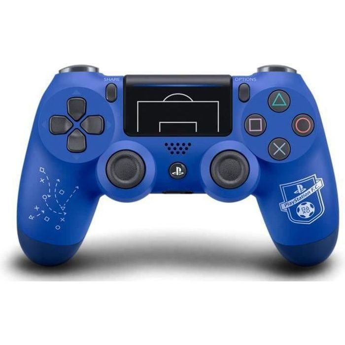 Manette PS4 DualShock Édition Limitée Blue PlayStation Football Club X Champions League - PlayStation Officiel