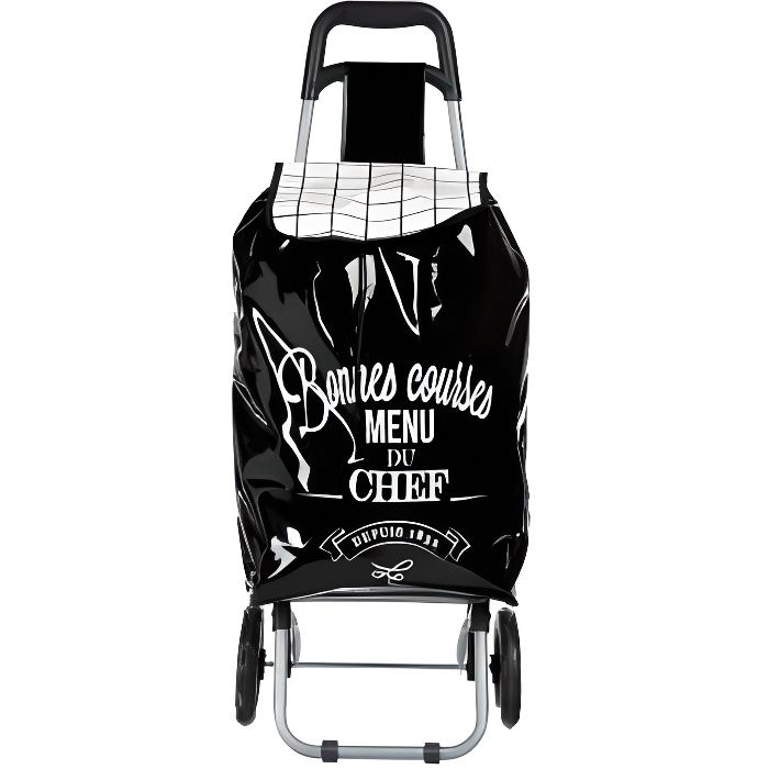 Chariots et sacs de courses - Chariot de course Chef - 30L - Noir 28 cm