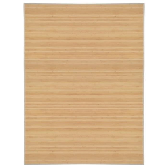 MILLION Tapis Bambou 150 x 200 cm Naturel