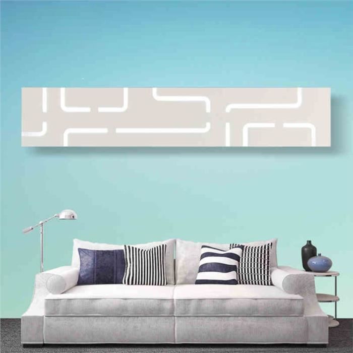 40CM Minimaliste mur Lumière 14W Salle de bains Sconces Luminaires Led lampe (lumière blanche pure)