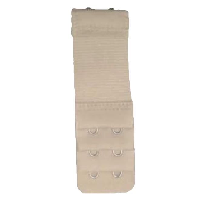 Astuce lingerie 1 rallonge extension pour soutien gorge 2 crochets beige